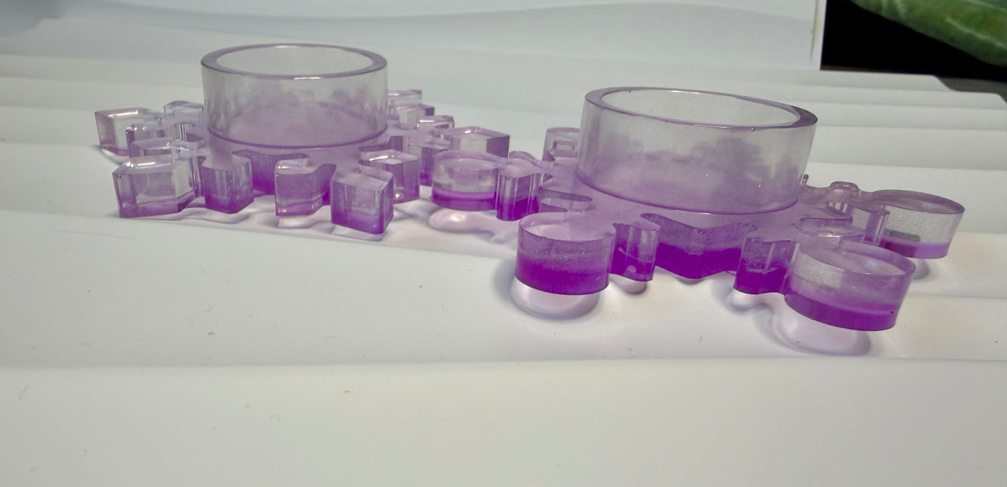 Snow Flake Tea Light Holders