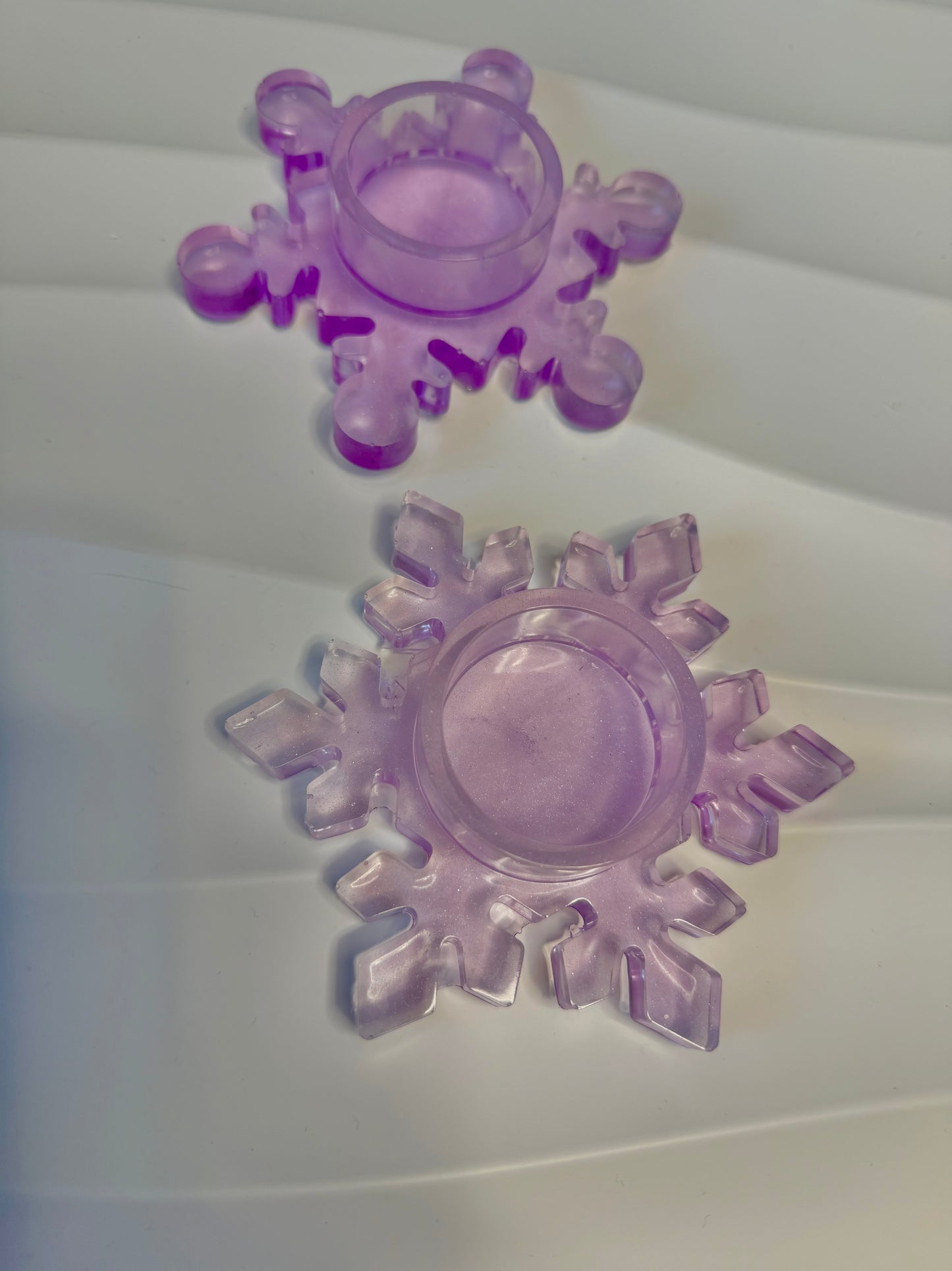Snow Flake Tea Light Holders