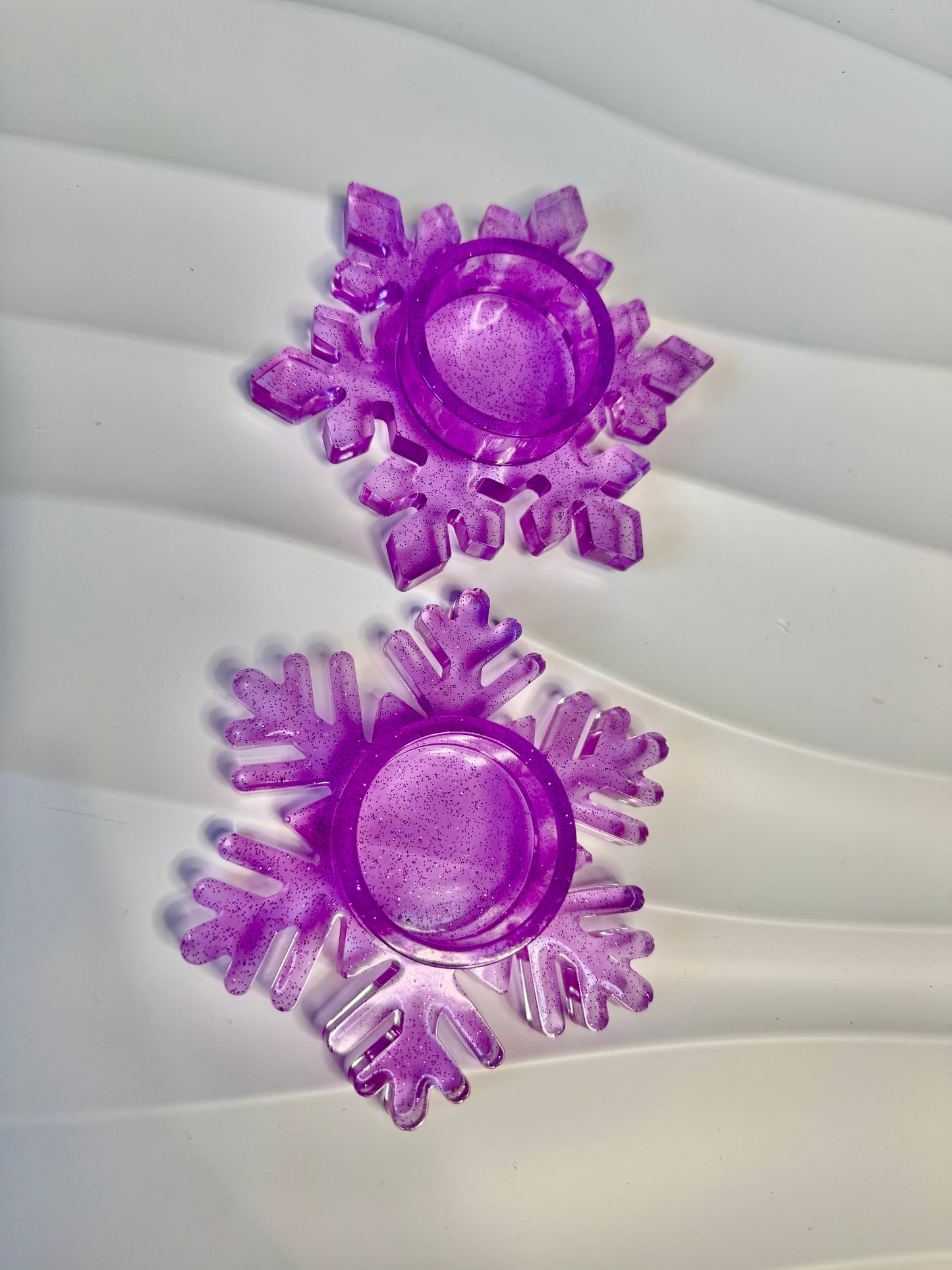 Snow Flake Tea Light Holders