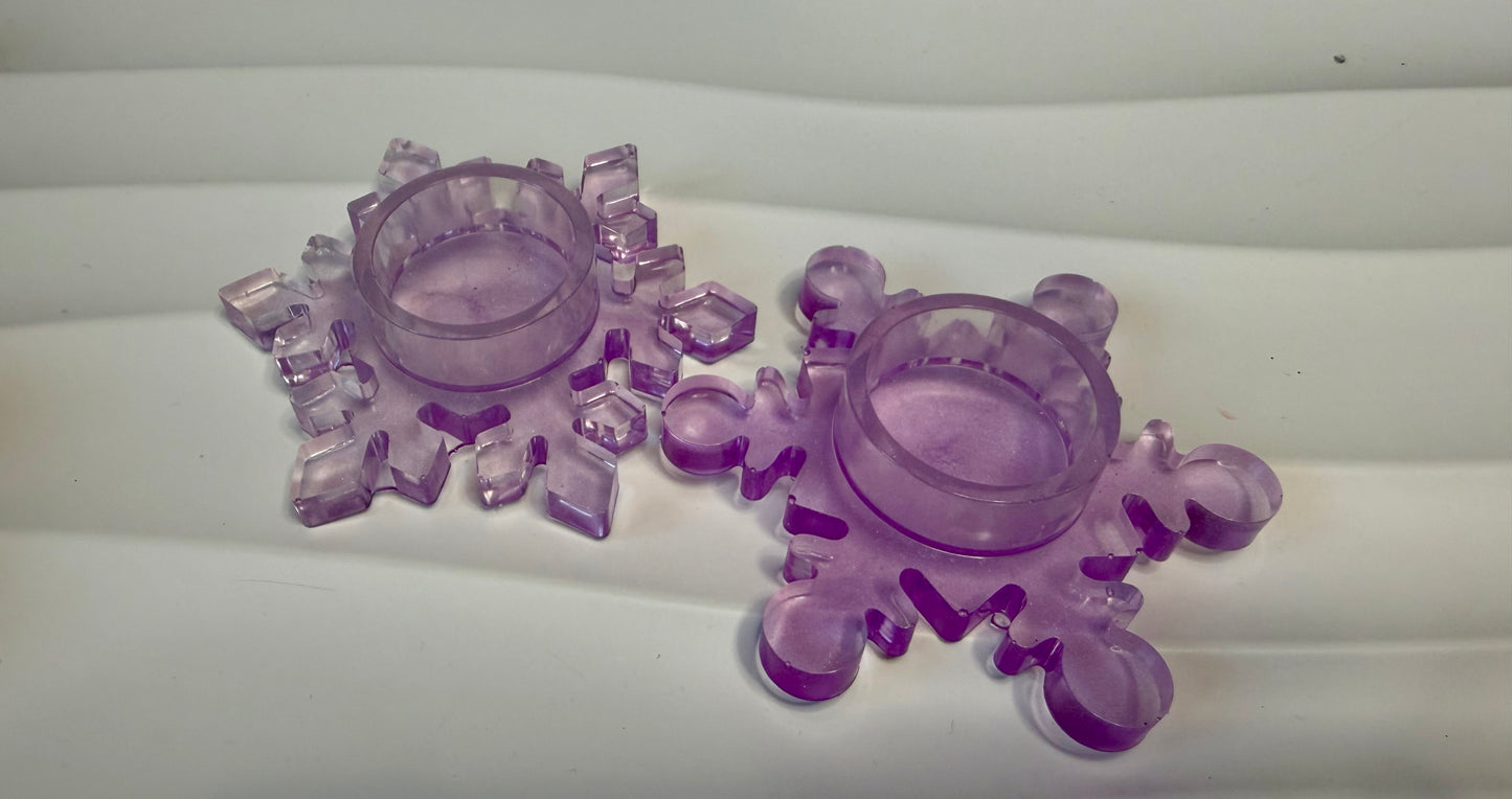 Snow Flake Tea Light Holders