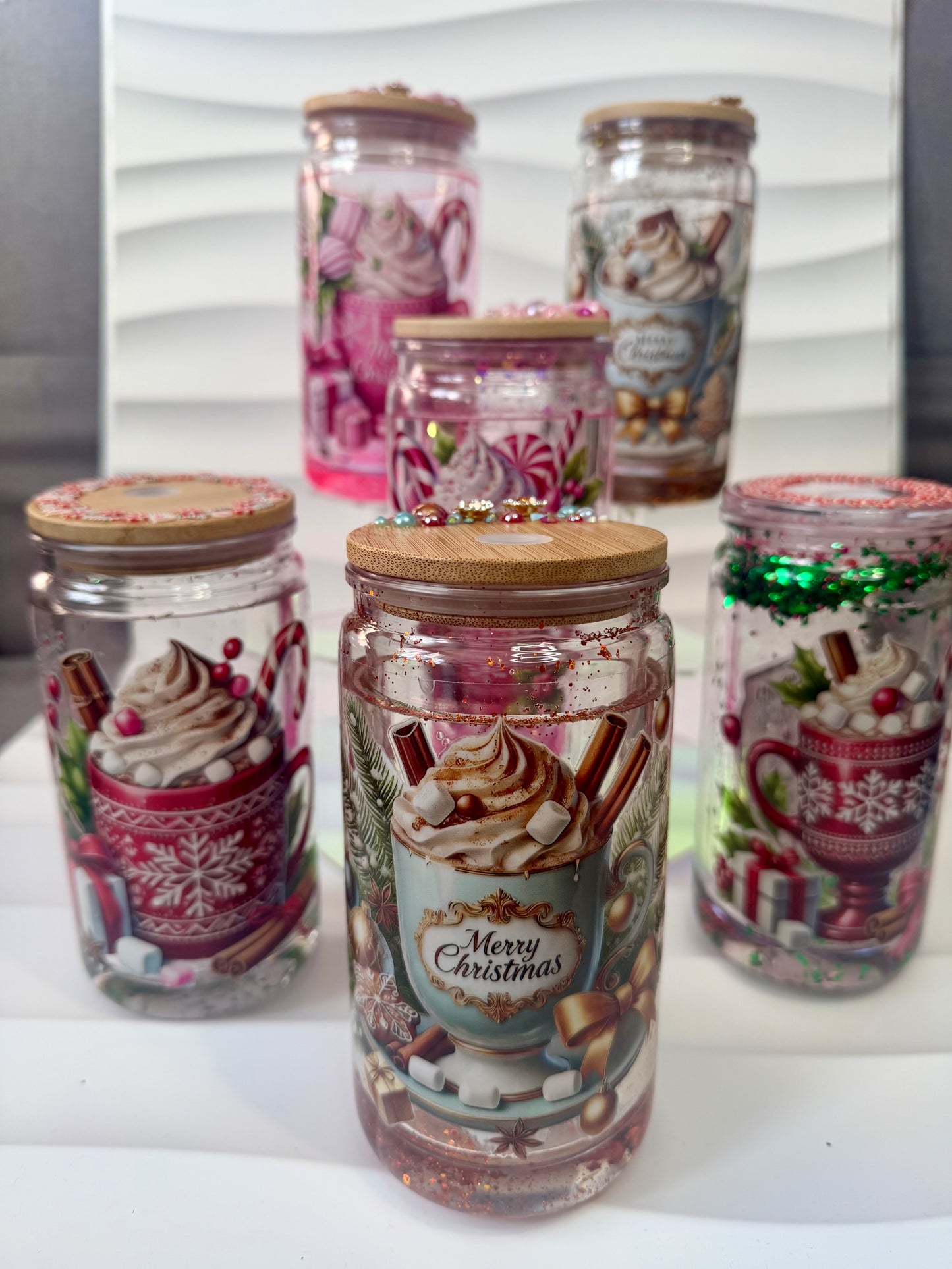 Snow Globe Tumblers