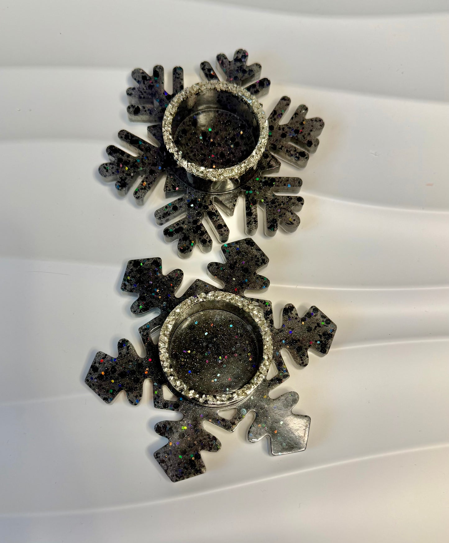 Snow Flake Tea Light Holders