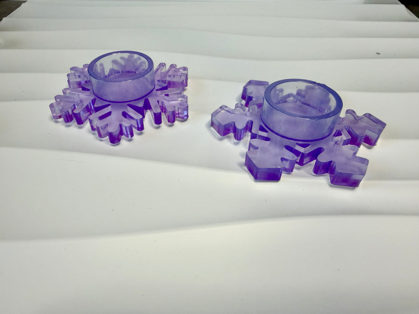 Snow Flake Tea Light Holders